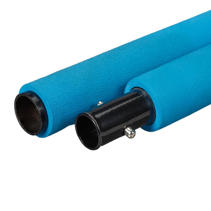 Pilates bar with resistance bands