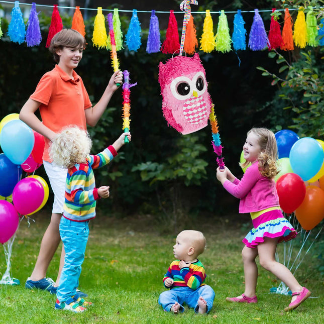 Pinata pink owl