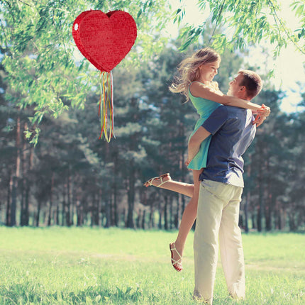Pinata red heart