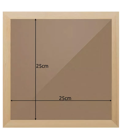 Pine frame 28.5x28.5cm Malatec 19919