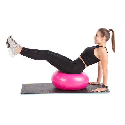 Pink Gymnastic Donut Ball – Durable, 65cm