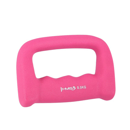 Pink Neoprene Dipping Dumbbell 0.5 kg