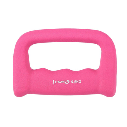 Pink Neoprene Dipping Dumbbell 0.5 kg