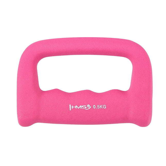 Pink Neoprene Dipping Dumbbell 0.5 kg