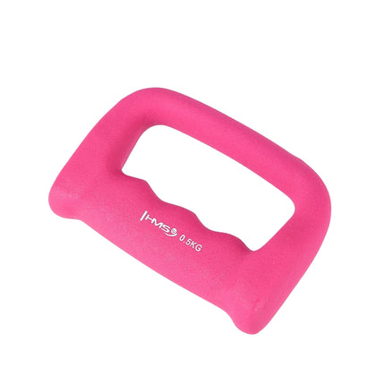 Pink Neoprene Dipping Dumbbell 0.5 kg
