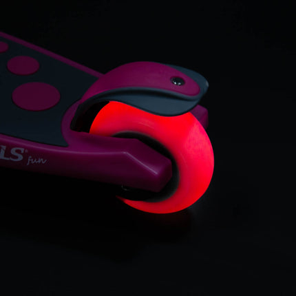Pink Scooter for Kids – Lightweight, Foldable Design