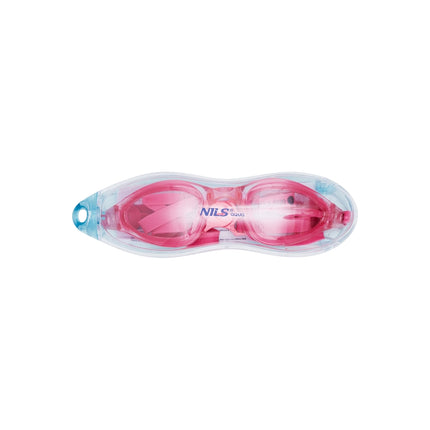 Pink Swimming Goggles, Anti-Fog, UV Protection