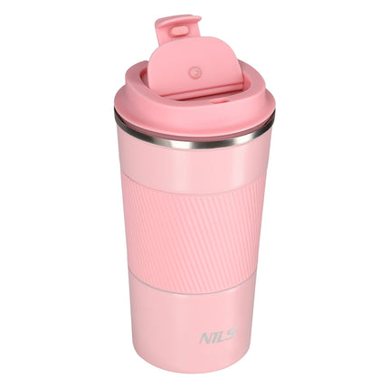 Pink Thermal Cup – Insulated, Leak-Proof, 9 oz