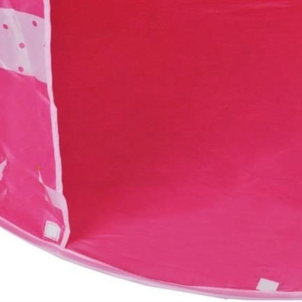 Pink children's tent