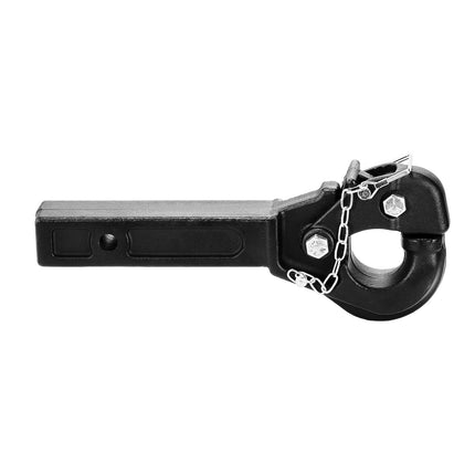 Pintle Hook Hitch, 20,000 lb, 2-Inch Receiver, 2.5-3 in Lunette
