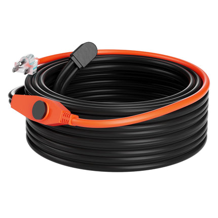 Pipe Heating Cable 25 m, 23 W/m, Built-In Thermostat, IP68