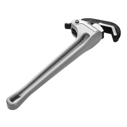 Pipe Wrench, 18-Inch Aluminum Auto-Adjust Jaw, 3.5-In