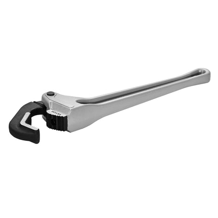 Pipe Wrench, 18-Inch Aluminum Auto-Adjust Jaw, 3.5-In