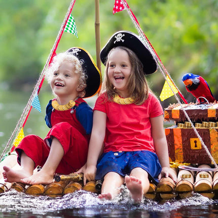 Pirates with gold coins