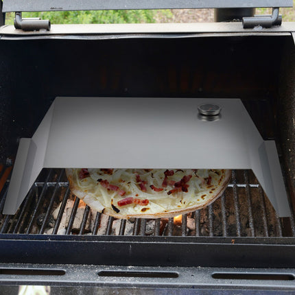 Pizza addition for grill Stainless steel