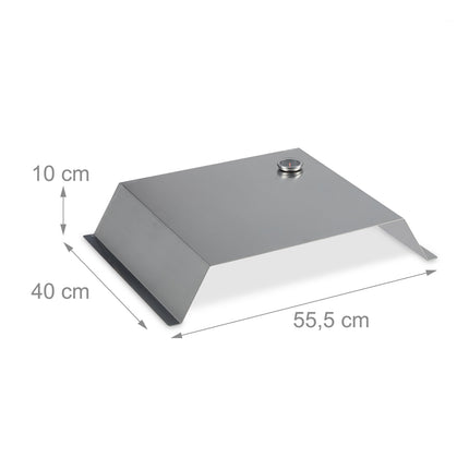 Pizza addition for grill Stainless steel