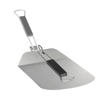 Pizza shovel with wooden handle