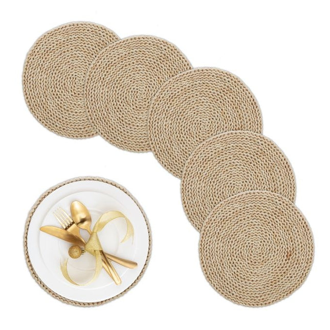 Placemat 6-piece corn straw
