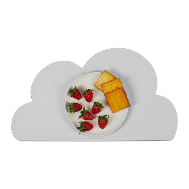 Placemats for children in the form of clouds