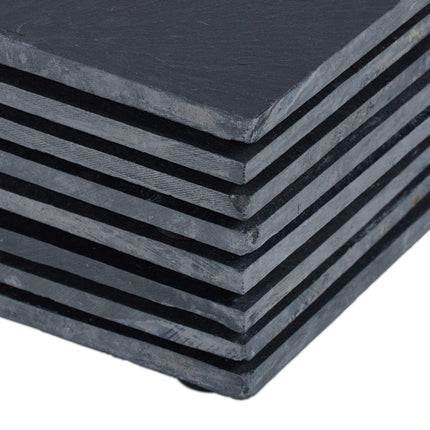 Placemats made of slate, 8 pcs., with box