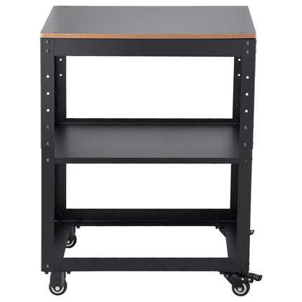 Planer Stand, 100 lb Capacity, Height Adjustable, 4 Locking Casters