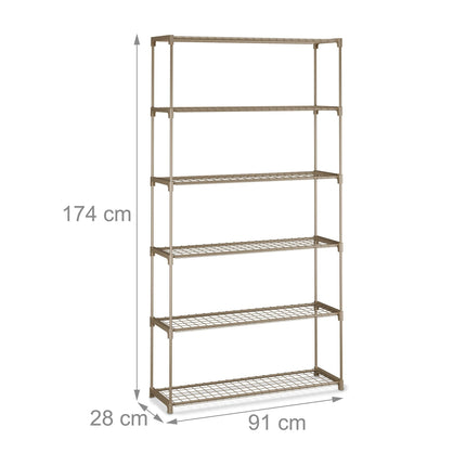 Plant Stand with 6 Shelves – Indoor/Outdoor Use