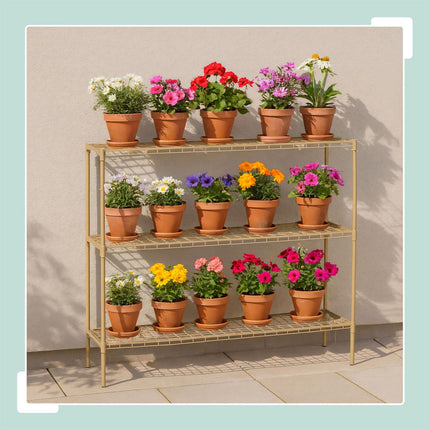 Plant Stand with 6 Shelves – Indoor/Outdoor Use