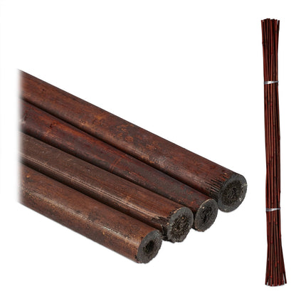 Plant Support Sticks, 105 cm, Set of 24