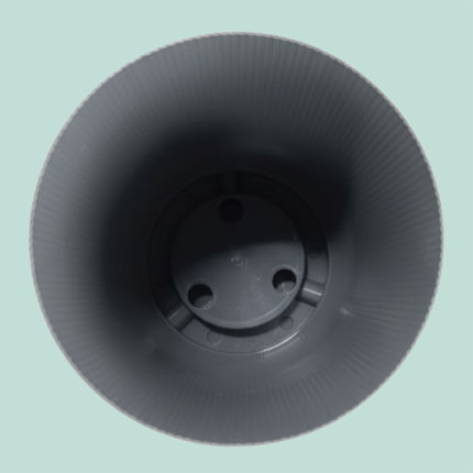 Planters with Saucers, Set of 2, Durable Plastic