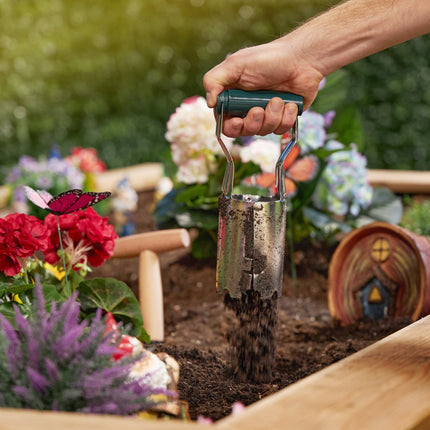 Planting set for flower bulbs