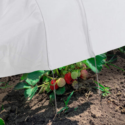 Planting tunnel made of fleece 7 m