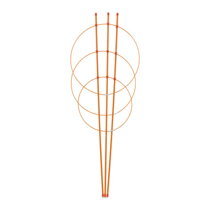 Plant support 76 cm orange, set of 6