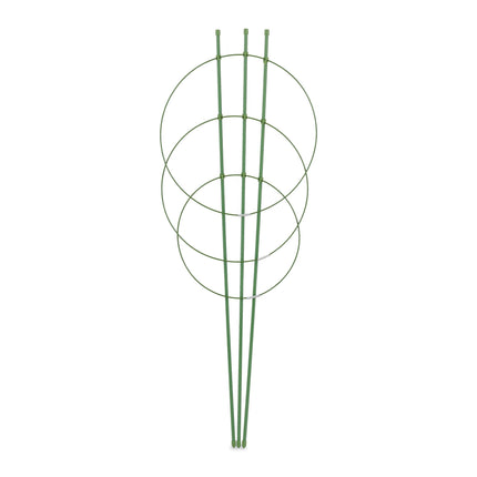 Plant supports 76 cm green, set of 6