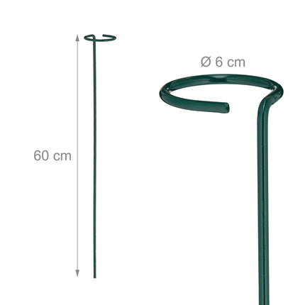 Plant supports in metal 10-pack
