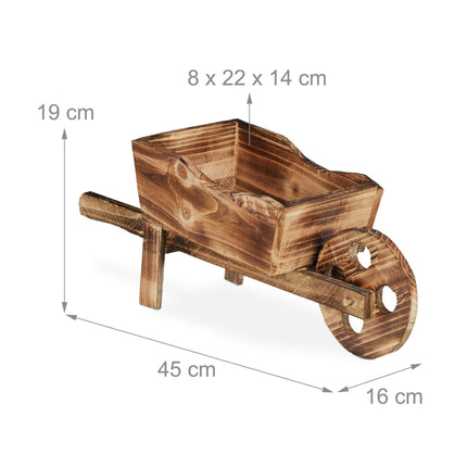 Plant wheelbarrow set of 2