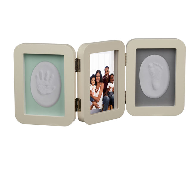 Plaster cast set for baby with photo frame