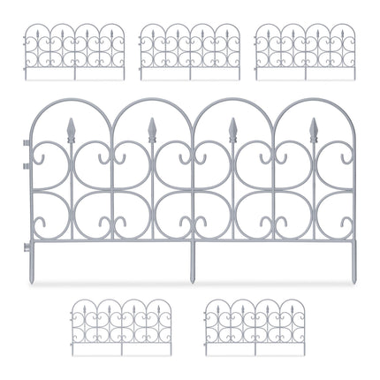 Plastic bed canopy - set of 6
