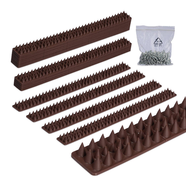 Plastikowa ochrona przed ptakami - Zestaw 20 sztuk