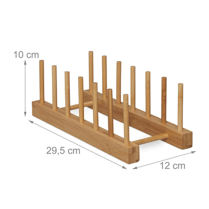 Plate rack for 6 plates Set of 2