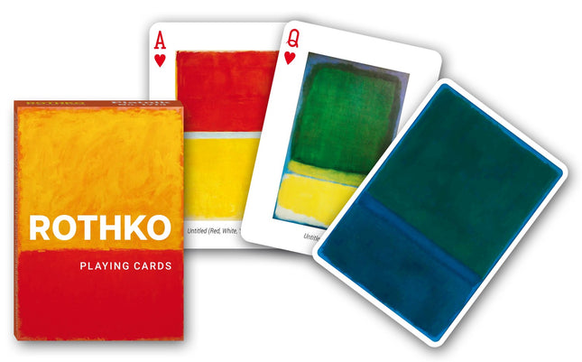 Speelkaarten, Rothko-ontwerp, standaardformaat