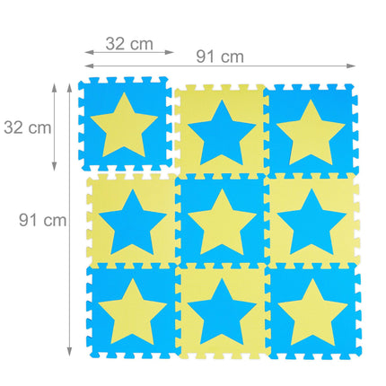 Play mat puzzle, star
