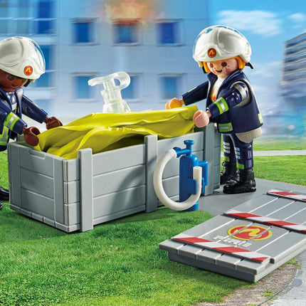 Playmobil Action Heroes Firefighter With Air Pillow 71465
