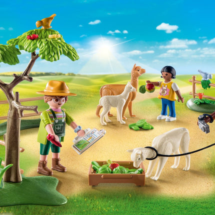Playmobil Alpaca Hike 71251