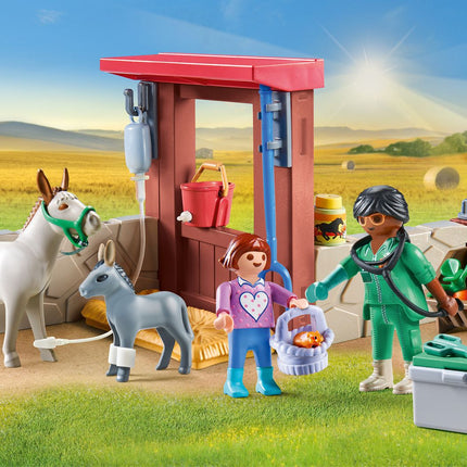 Playmobil Country Farmyard Vet 71471