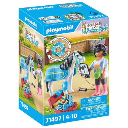 Playmobil Horses Of Waterfall Horse Therapist  71497