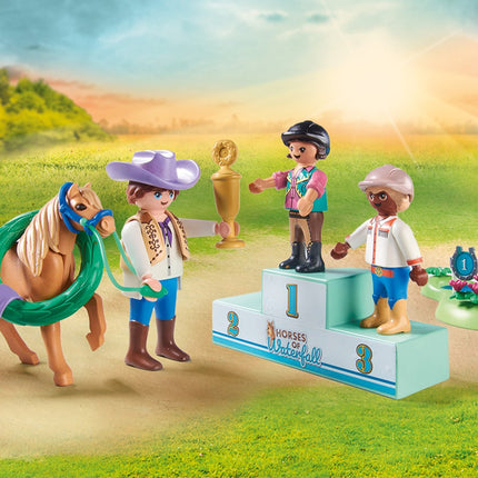Playmobil Horses Of Waterfall Pony Tournament  71495