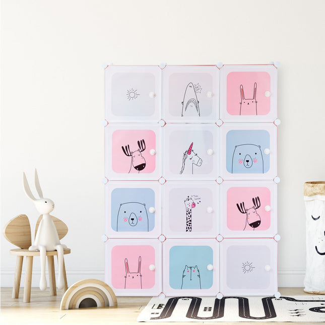 Insteekplank Kinderkamer met 12 planken
