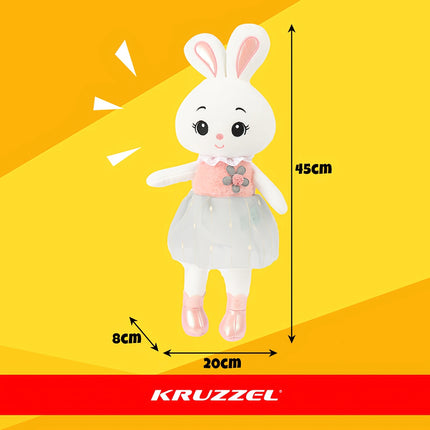 Plush Bunny Stuffed Animal, 45cm – Soft Toy for Kids
