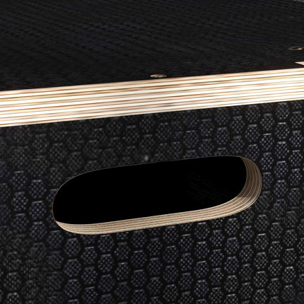Plyo Box, 3 Heights, 40.5x35.5x30.5 cm, Black, 120 kg Capacity