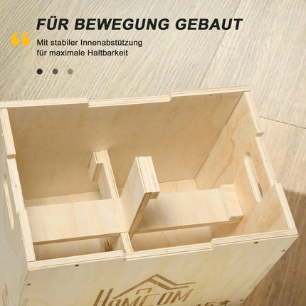 Plyo Box, Wood, 3 Heights, 45x40x60 cm